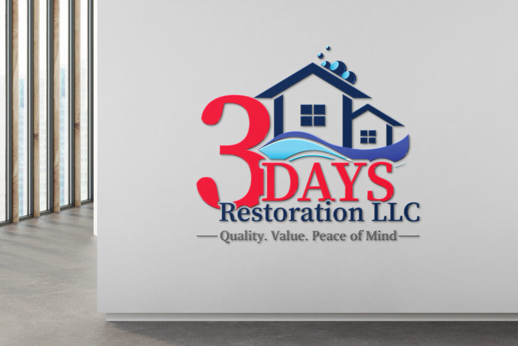 3Days Restoration LLC - Logo Design