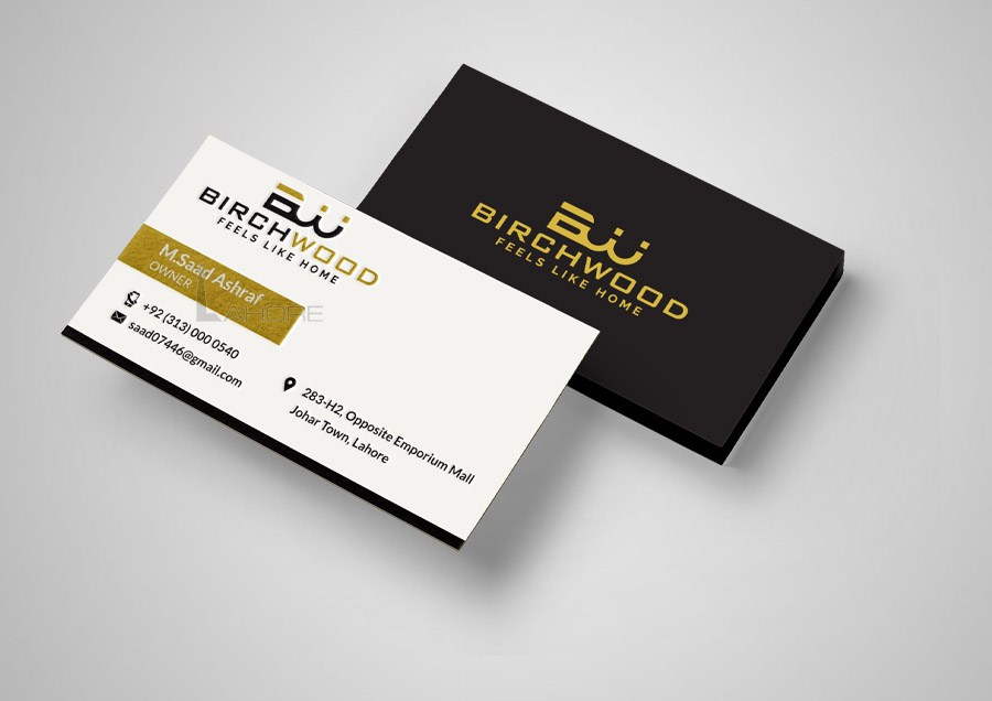 Birchwood - Business Card Presentation