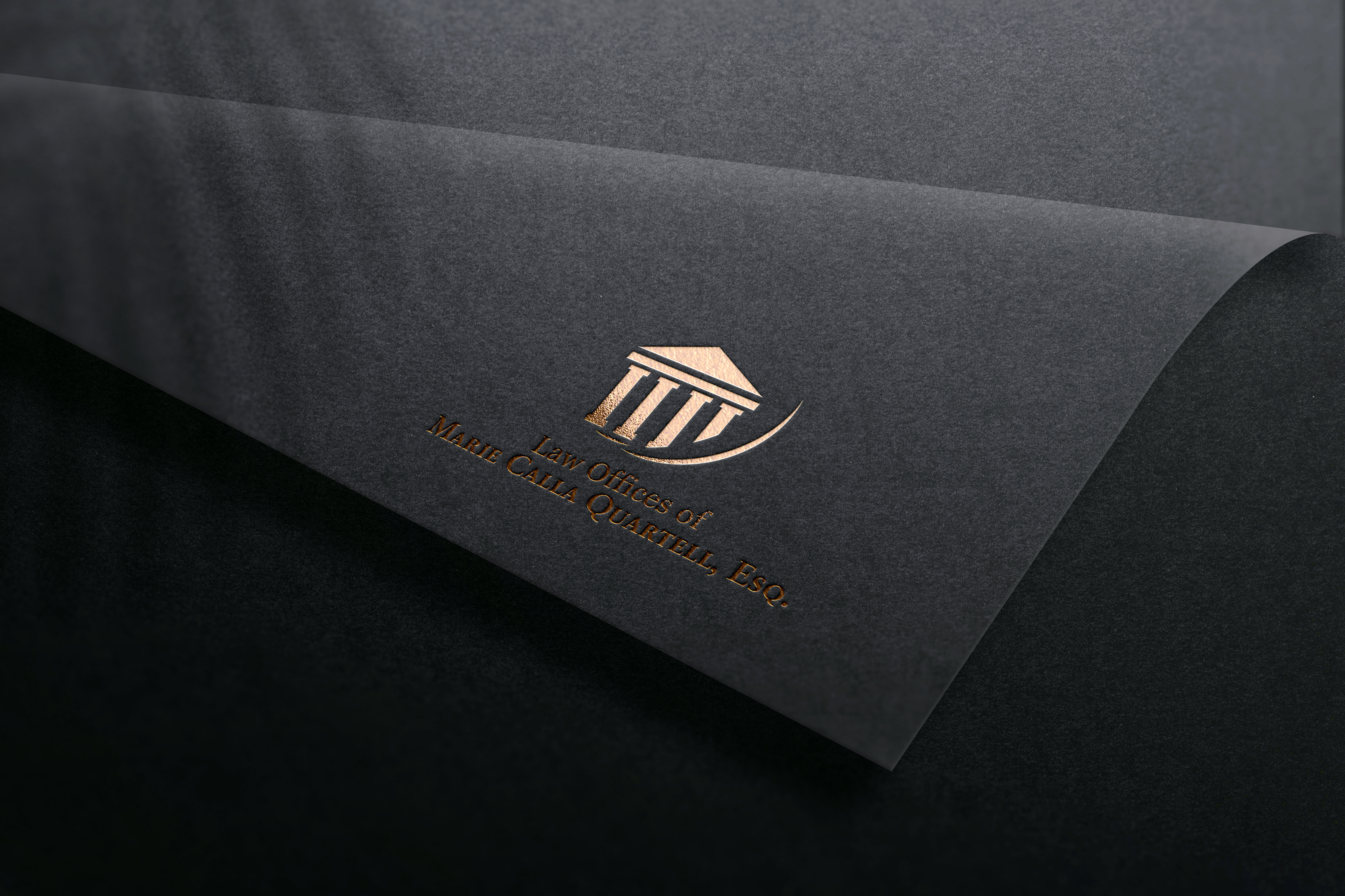 Law Offices of Marie Calla Quartell ESQ - Logo Design