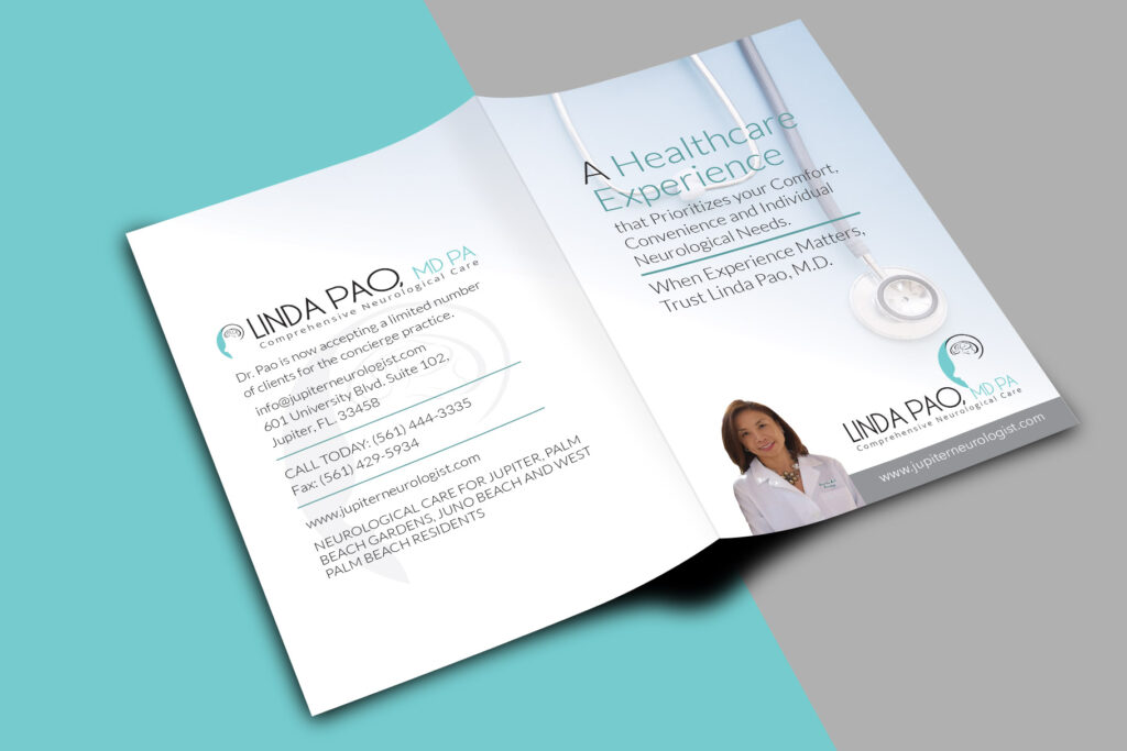 Linda Pao MD PA - Bifold Brochure Presentation