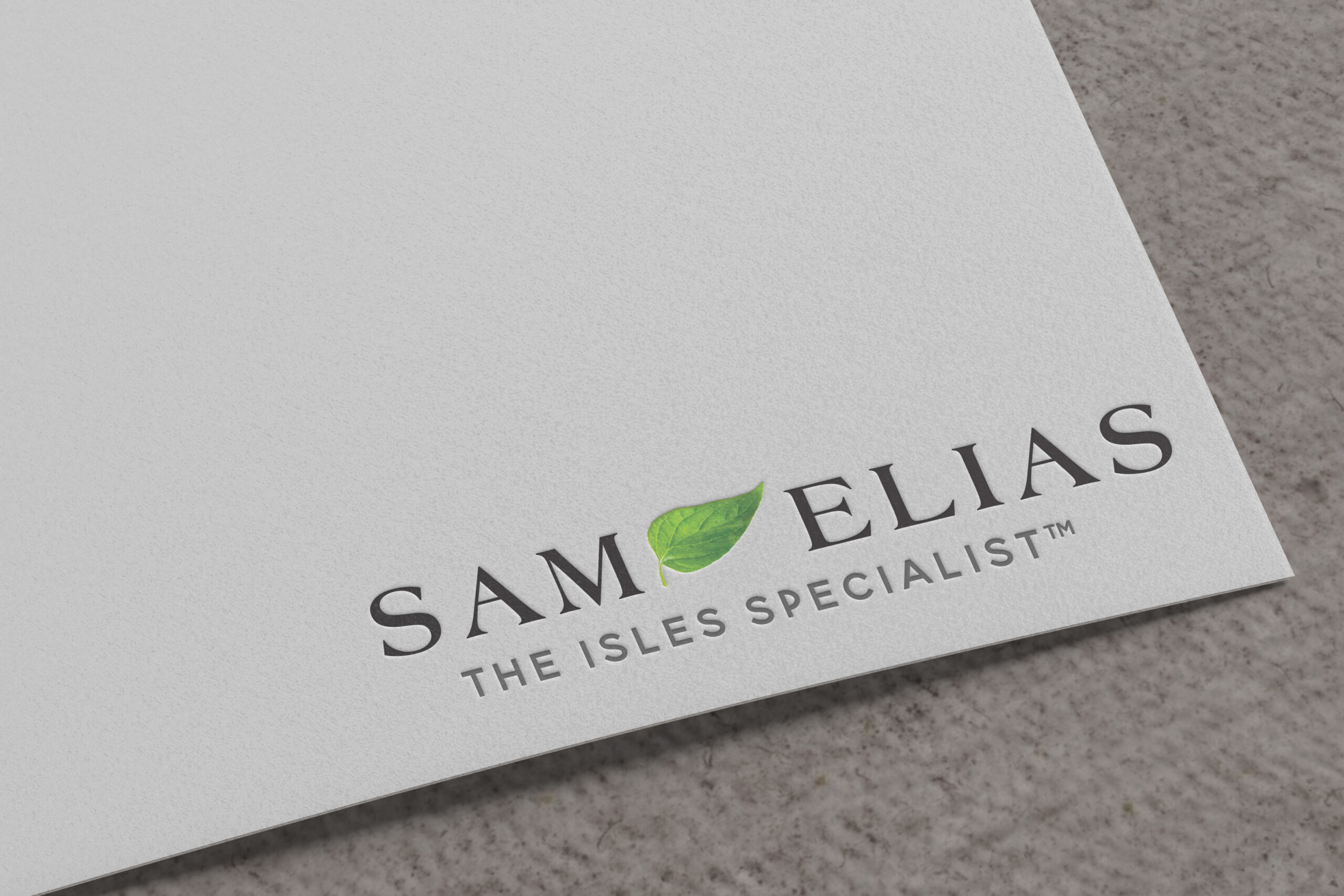 Sam Elias The Isles Specialist - Logo Design