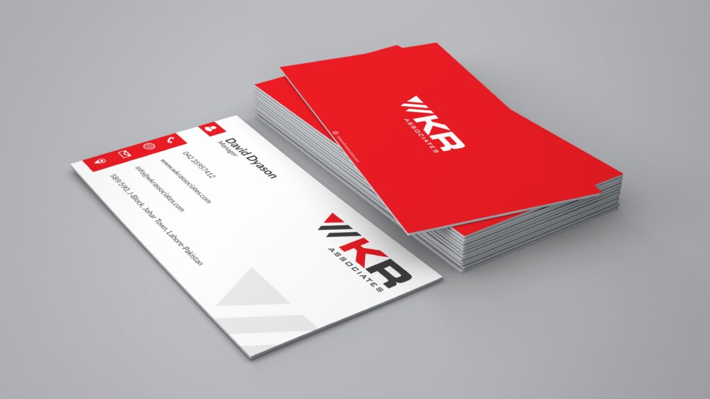 Wkr Associates - Business Card Presentation